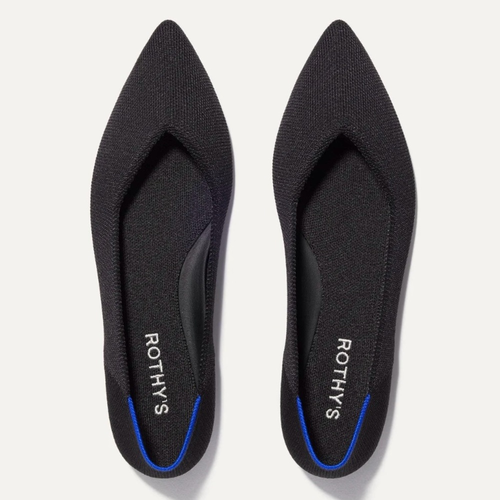 Rothy’s The Point II, Black, Size 9